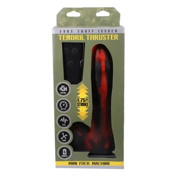 Mini Fuck Machine Tendril Thruster Vermelho