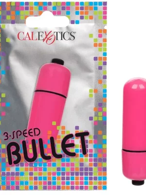 Mini Vibrador 3-Speed Bullet Calexotics Rosa