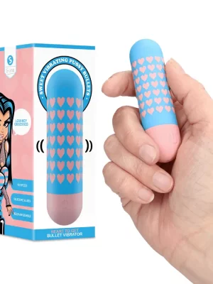Mini Vibrador Bullet Heart To Get