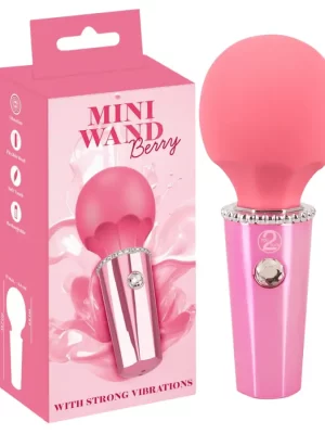 Mini Vibrador Magic Wand Berry