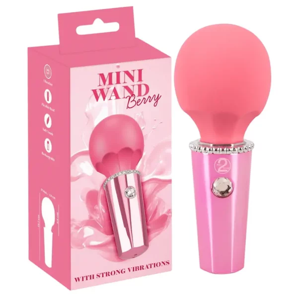 Mini Vibrador Magic Wand Berry