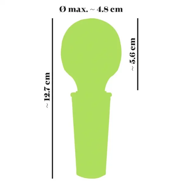 Mini Vibrador Magic Wand Lemon