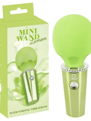 Mini Vibrador Magic Wand Lemon