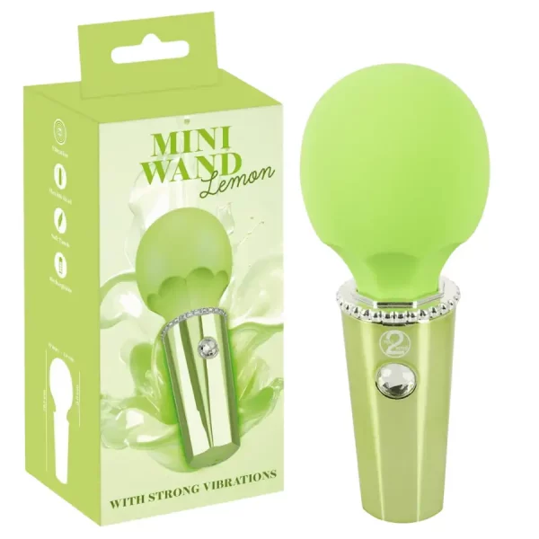 Mini Vibrador Magic Wand Lemon
