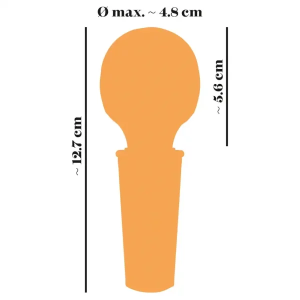 Mini Vibrador Magic Wand Mango
