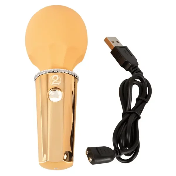 Mini Vibrador Magic Wand Mango