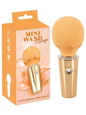 Mini Vibrador Magic Wand Mango