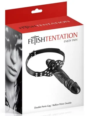 Mordaça Fetish Tentation Double Penis Gag