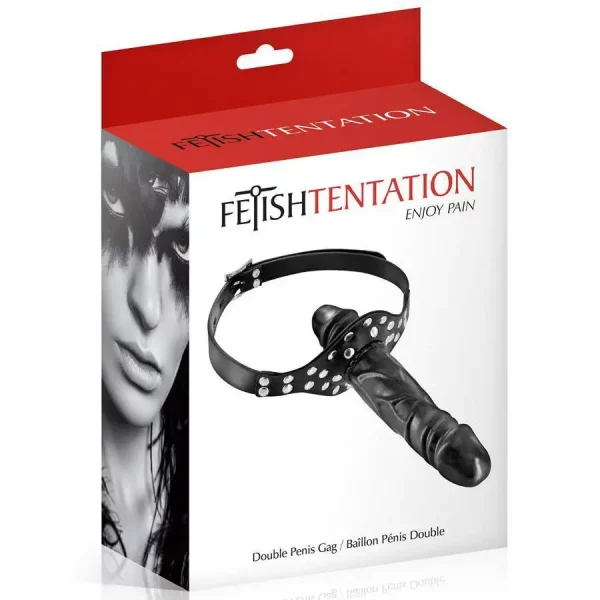 Mordaça Fetish Tentation Double Penis Gag