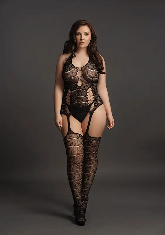 Opaque Bodystocking Le Désir by Shots Tamanho Grande