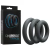 OptiMALE C-Rings Conjunto de 3 Aneis Antracite