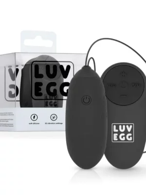 Ovo com Vibração Luv Egg Preto
