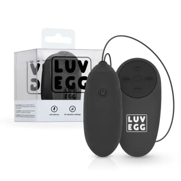 Ovo com Vibração Luv Egg Preto
