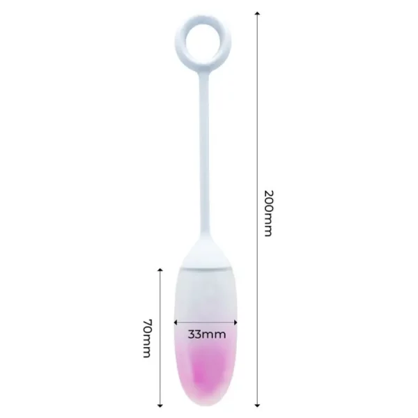 Ovo Vibratório Com App - Azul Roxo