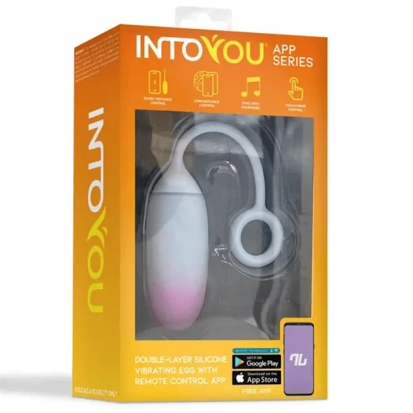 Ovo Vibratório Com App - Azul Roxo