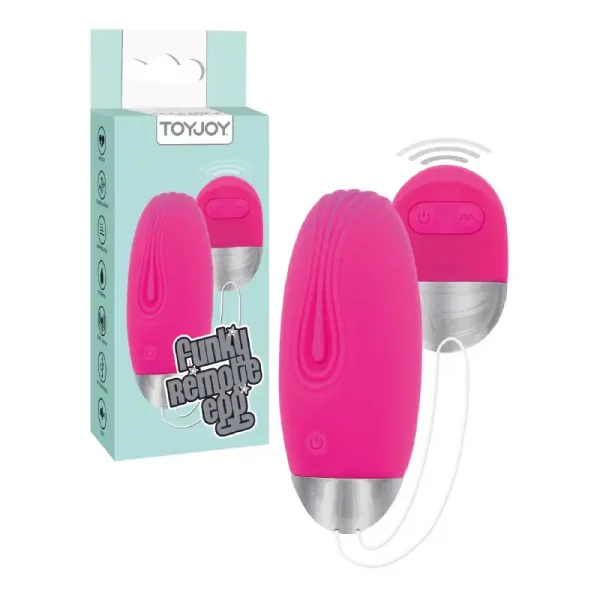 Ovo Vibratório Toy Joy Funky Remote Egg