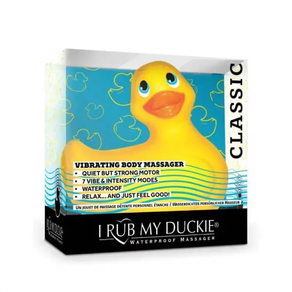 Patinho Vibratório I Rub My Duckie 2.0 Amarelo