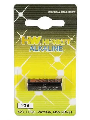Pilha 23A Hi-Watt 1 Un.