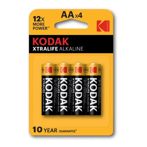 Pilhas Alcalinas Kodak AA