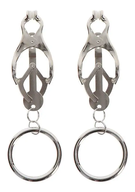 Pinças para Mamilos Butterfly com Argolas
