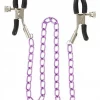 Pinças para Mamilos com Correntes ToyJoy Stimulating Nipple Chain