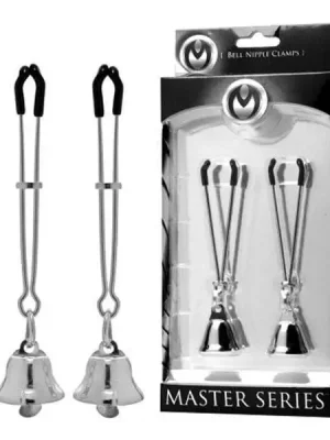 Pinças para Mamilos com Sininhos Chimera by Master Series