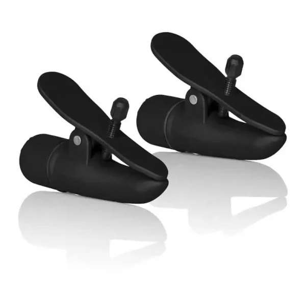 Pinças Vibratórias para Mamilos Nipplettes Preto