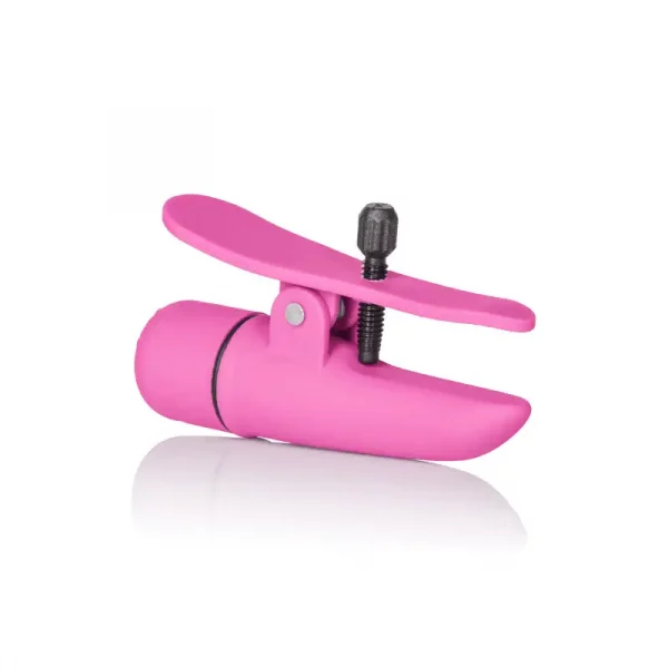 Pinças Vibratórias para Mamilos Rosa