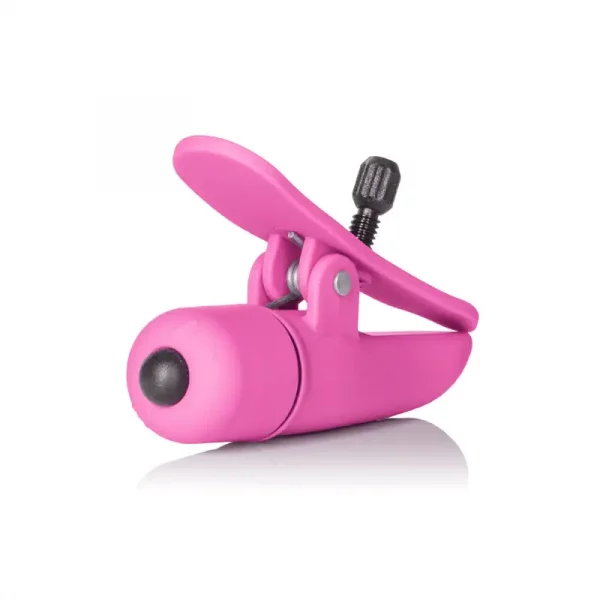 Pinças Vibratórias para Mamilos Rosa