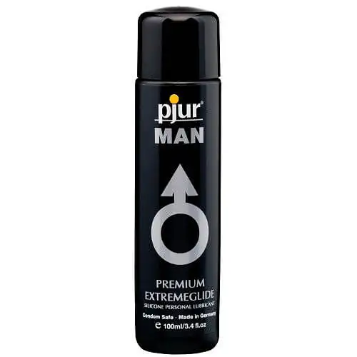 Pjur Man Extreme Glide Lubrificante Premium à Base de Silicone 100 ml.