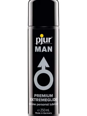 Pjur Man Extreme Glide Lubrificante Premium à Base de Silicone 250 ml.