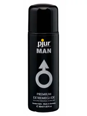 Pjur Man Extreme Glide Lubrificante Premium à Base de Silicone 30 ml.