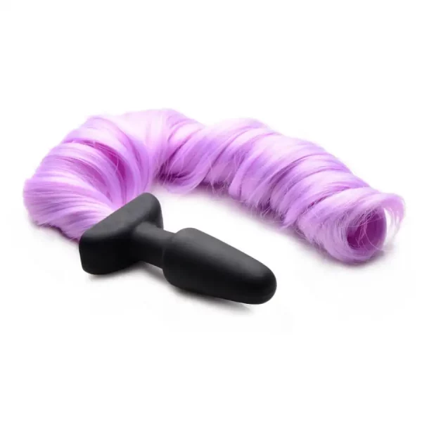 Plug Anal com Cauda Purple Pony Tail