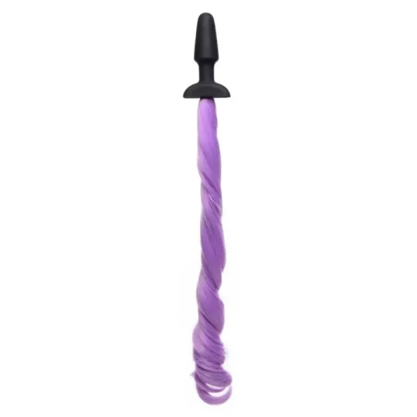 Plug Anal com Cauda Purple Pony Tail