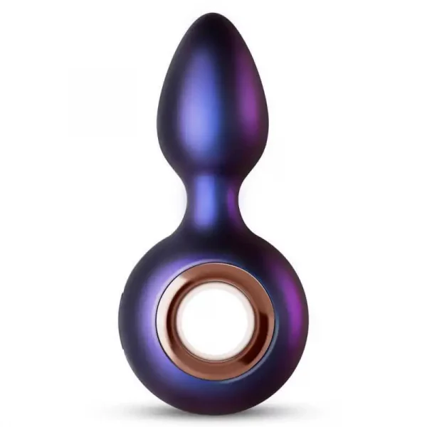 Plug Anal com Vibração Hueman Deep Space