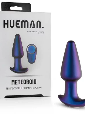 Plug Anal com Vibração Wireless Hueman Meteoroid