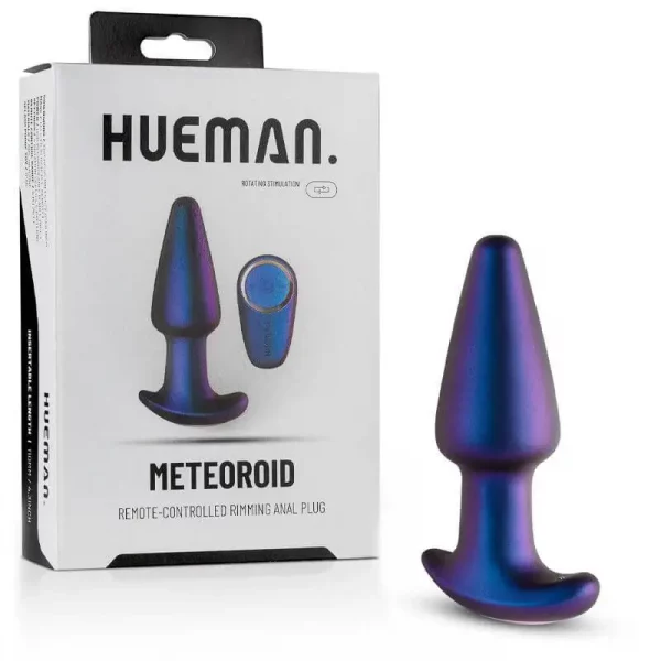 Plug Anal com Vibração Wireless Hueman Meteoroid