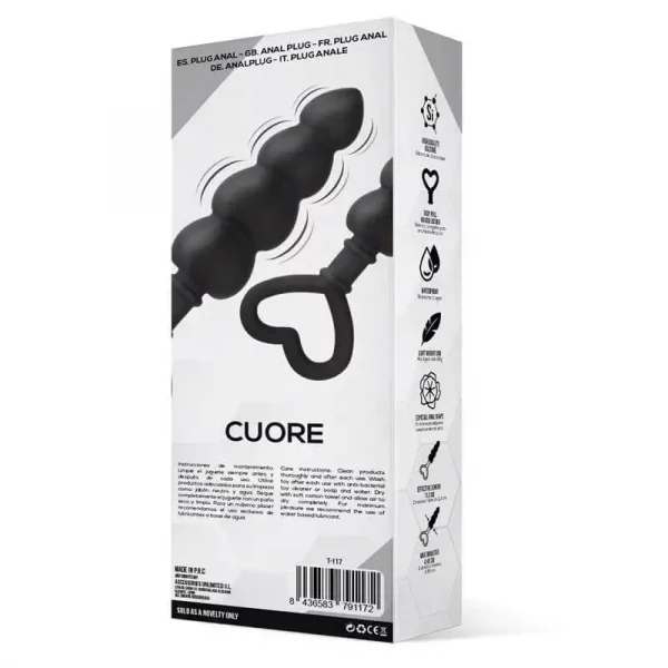 Plug Anal Cuore Tardenoche