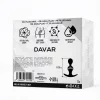 Plug Anal Davar Preto