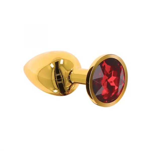 Plug Anal Dourado Com Cristal Taboom Diamond Jewel - M
