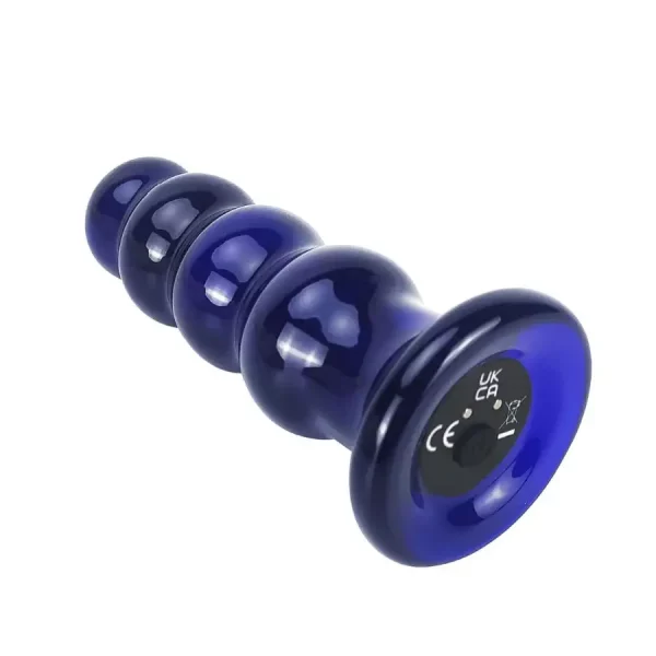 Plug Anal em Vidro com Vibração The Radiant