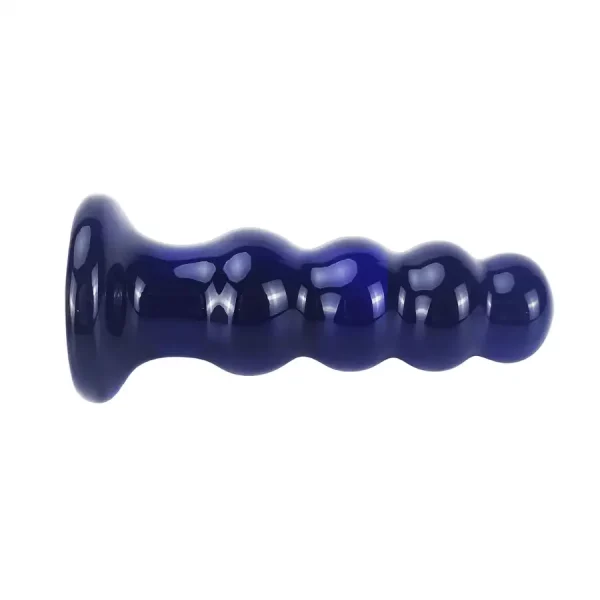 Plug Anal em Vidro com Vibração The Radiant