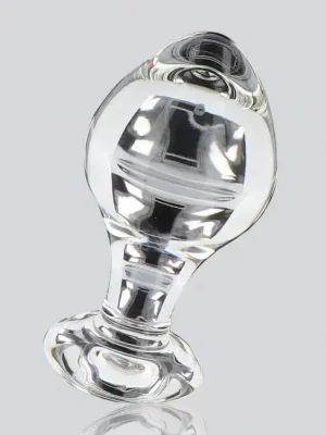 Plug Anal em Vidro Glass Worxx Brilliant Star