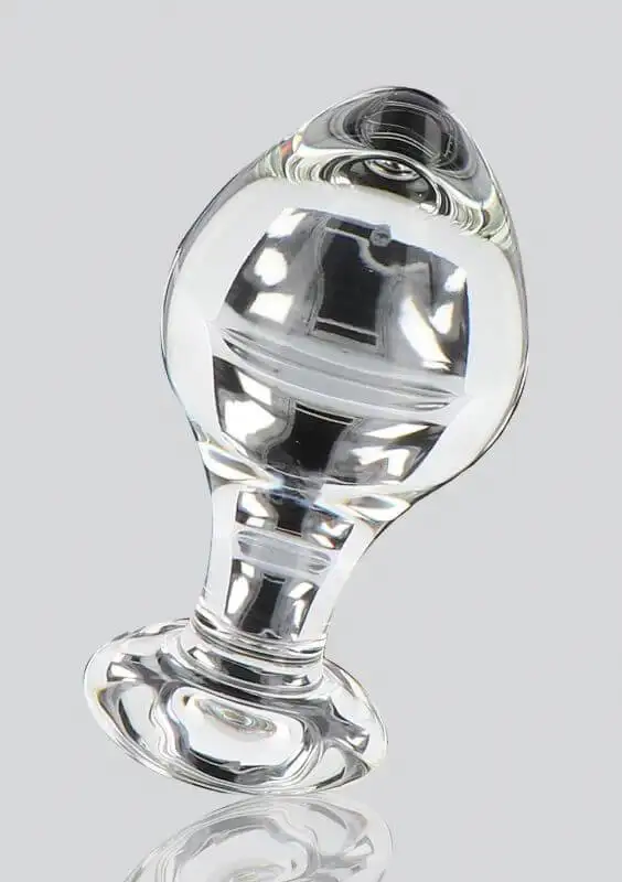 Plug Anal em Vidro Glass Worxx Brilliant Star