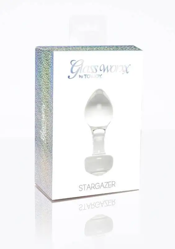 Plug Anal em Vidro Glass Worxx Stargazer
