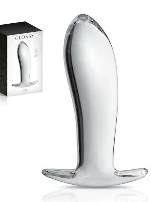 Plug Anal em Vidro Glossy nº 20