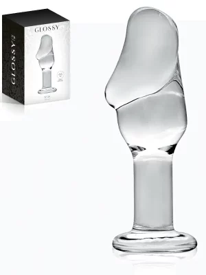 Plug Anal em Vidro Glossy nº 24