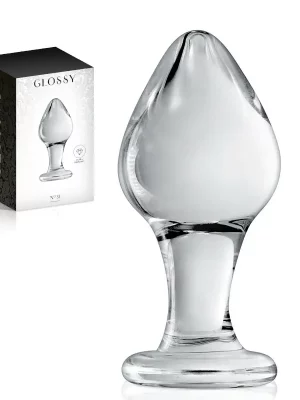 Plug Anal em Vidro Glossy nº 31
