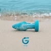 Plug Anal em Vidro Ocean Curl
