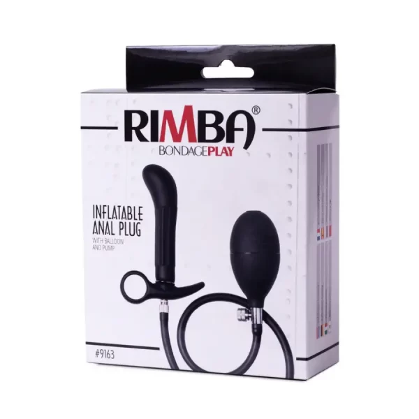 Plug Anal Insuflável Rimba Bondage Play